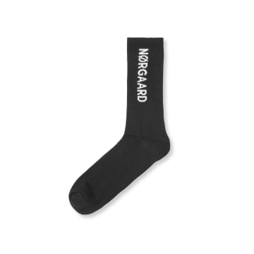 Mads Norgaard Cotton Tennis Classic Sock In Black