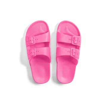 Freedom Moses Slides Glow In Pink
