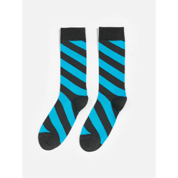 Bellerose Bhol Socks Asphalt In Blue