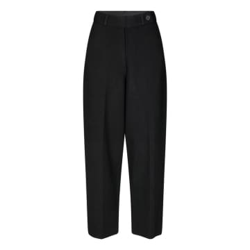 Second Female Black Stinna Knitted Trousers
