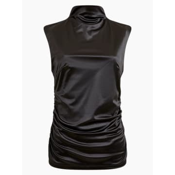 French Connection Rosita Shine Top | Blackout