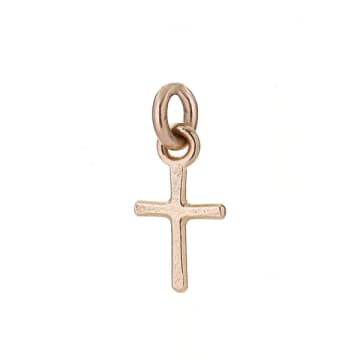 Renné Jewellery 9 Carat Gold Mini Cross Charm