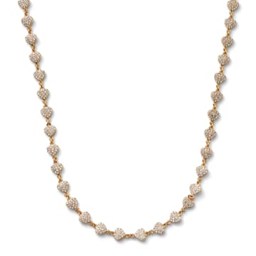 Crystal Haze Habibti Chain Necklace In Gold