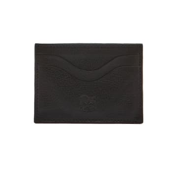 Il Bisonte Baratti Card Holder Leather Black