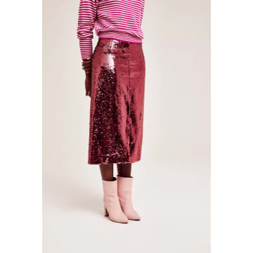 Cks Skott Skirt In Swatch Pink