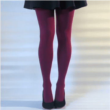 Gipsy Tights Gipsy 1172 100 Denier Luxury Opaque Tights In Purple
