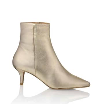 Dwrs Lugo Ankle Boots Champagne