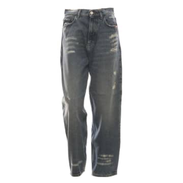 Amish Jeans For Woman Amd047d4352388 999 Denim In Blue