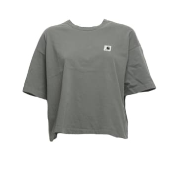 Carhartt T-shirt For Woman I032351 Smoke Green In Grey