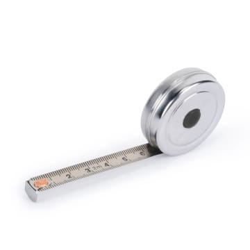 Kikkerland Design Mini Tape Measure In Metallic