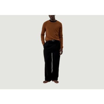 Hircus Timo Cashmere Sweater In Brown