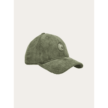 Knowledge Cotton Apparel 4230013 8-wales Corduroy Cap Forrest Night