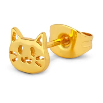 Lulu Copenhagen Kitty 1 Pcs Earring In Gold