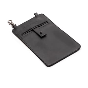 Tracey Neuls Handy Smoke | Black Leather Pouch