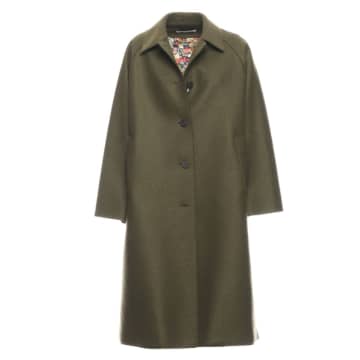 Harris Wharf London Coat For Woman A1424mlk-p Moss Green