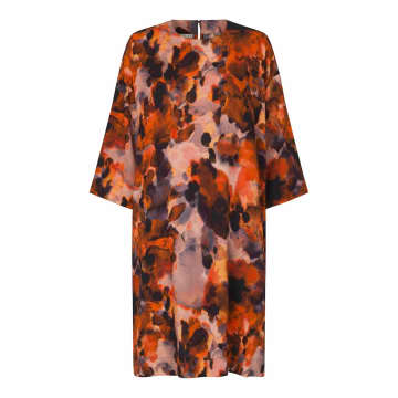 Harrison Fashion Manaslana Dress | Spicy Orange