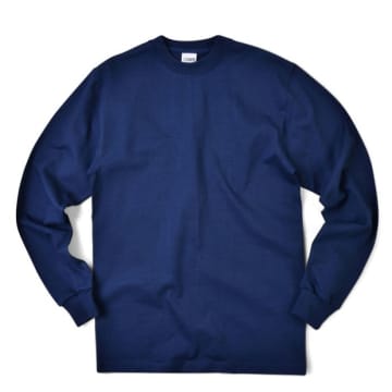 Camber Usa 705 Finest Long Sleeve T In Blue