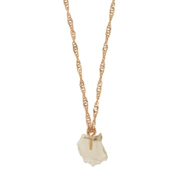 Timi You Are Strong Citrine Necklace