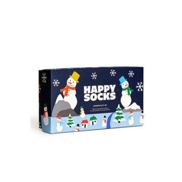 Happy Socks - 3 Pack Snowman Socks Gift Set P000332