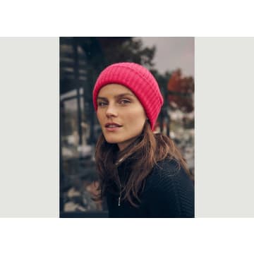 La Française Amber Hat In Pink