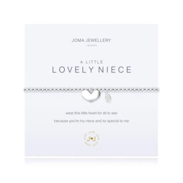 Joma Jewellery A Little 'lovely Niece' Bracelet In White