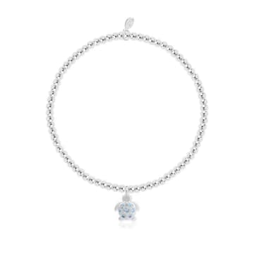 Joma Jewellery A Little 'turtley Awesome' Bracelet In White
