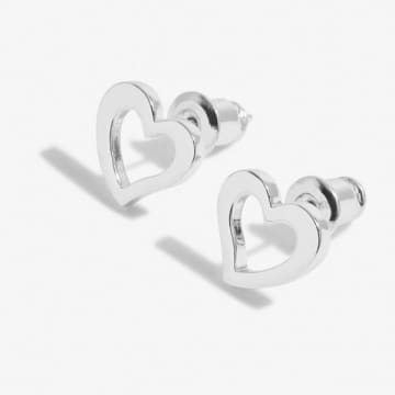 Joma Jewellery Beautifully Boxed A Little 'darling Daughter' Earrings In White