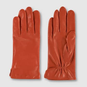 Shop Rino And Pelle Alicia Soft Gloves In Brown