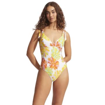 Seafolly Palm Springs Wrap Front Swimsuit