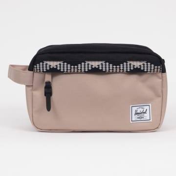 Shop Herschel Supply Co Chapter Travel Kit Bag In Pink & Black
