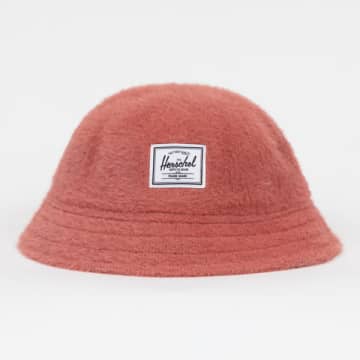 Herschel Supply Co Henderson Faux Mohair Bucket Hat In Pink