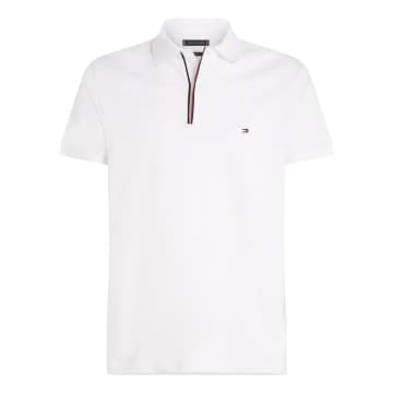 Tommy Hilfiger Slim Fit Polo T Shirt White