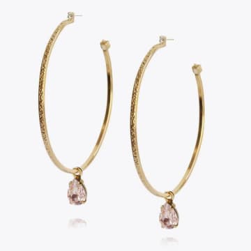 Caroline Svedbom 'loop' Earrings In Gold