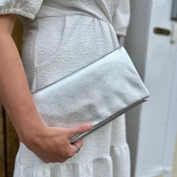 Abro 'mimosa' Clutch In Pink