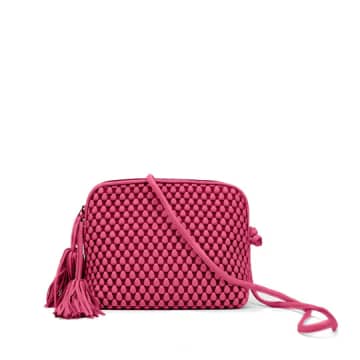 Tissa Fontaneda 'gizmo Large' Crossbody Bag In Pink