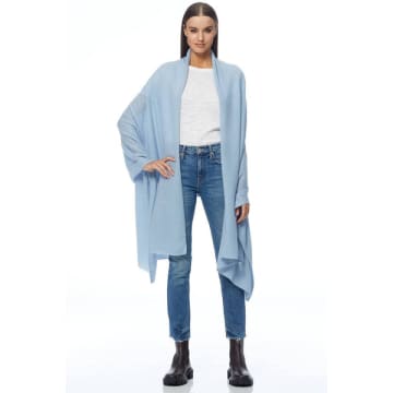 360cashmere 'the Wrap' In Blue
