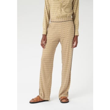 Dea Kudibal 'coco (v)' Salver Canary Trousers In Neutral