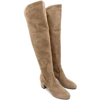 Donnalei Donna Lei 'warsaw' Long Boot In Neutrals