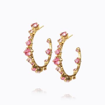 Caroline Svedbom 'mini Antonia' Earrings In Pink