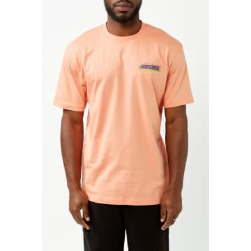 Hikerdelic Coral Blotter T-shirt In Pink
