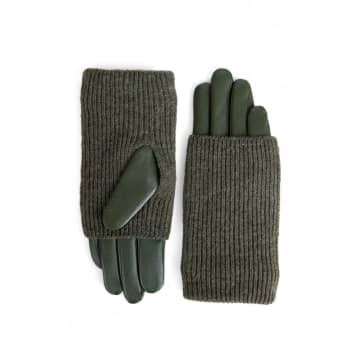 Markberg Helly Glove In Dark Green