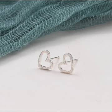 Attic Creations All You Need Is ...heart Earrings In Metallic