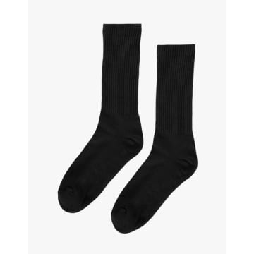Colorful Standard Organic Active Sock In Black