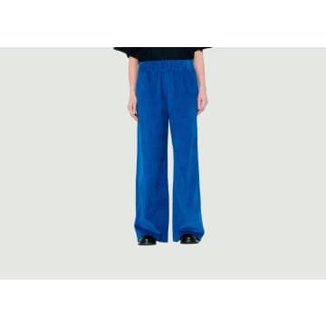 Maison Lener Ancrage Trousers In Blue
