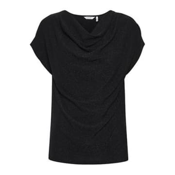 B.young Selina A Waterfall T-shirt In Black Mix