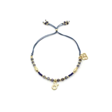 Boho Betty Taurus Zodiac Gemstone Bracelet Gold