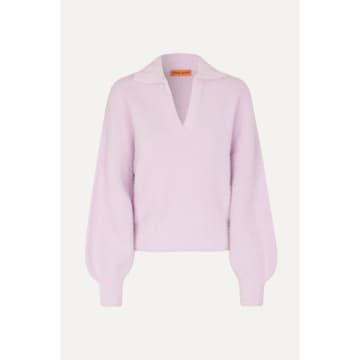 Shop Stine Goya Naia Sweater In Pink