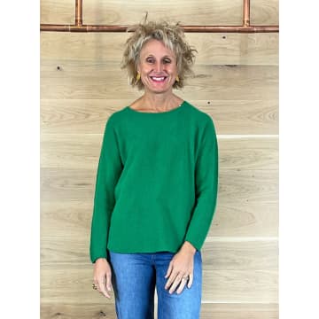 Shop Acl Round Neck Knit Emerald