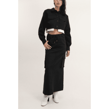 Arlequinn Hanna Pocket Skirt In Black