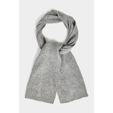 Gant Grey Shield Wool Knit Scarf 9920205 093
